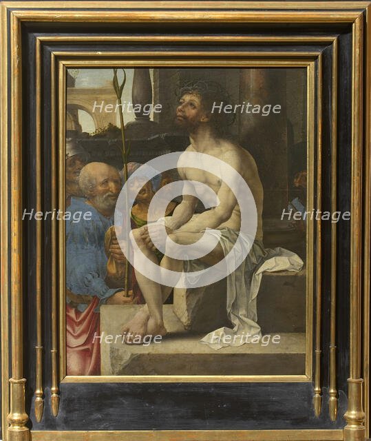 The Mocking of Christ, 1527. Creator: Gossaert, Jan (ca. 1478-1532).