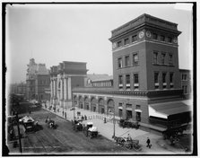 North Terminal Station, Boston, between 1890 and 1899. Creator: Unknown.