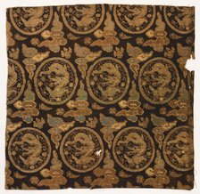 Silk Textile, 1700s. Creator: Unknown.