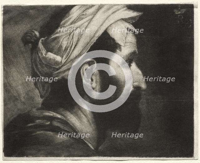 Head of the Executioner, c. 1658. Creator: Prince Ruprecht (German, 1619-1682).