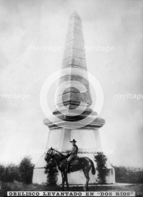 Obelisk of Two Rivers, (1895), 1920s. Artist: Unknown