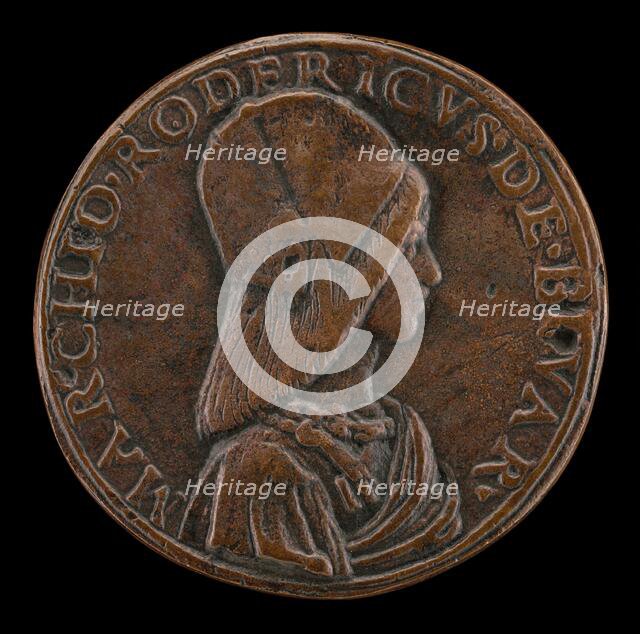 Don Rodrigo de Bivar Y Mendoza, died 1523 [obverse], 1497. Creator: Unknown.