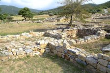 A fortified settlement in Mesembria, Greece. Artist: Samuel Magal