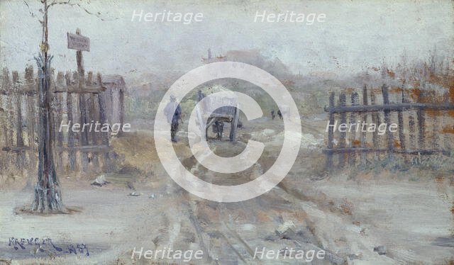 French Landscape, 1883. Creator: Nils Kreuger.