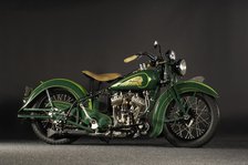 Indian sport Scout 1937. Artist: Simon Clay.