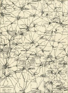 'Large Scale Map of the Area of Victory in the "Great Push" of 1916', 1917. Creator: Unknown.