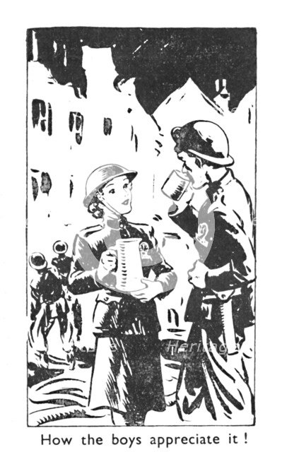 'How the boys appreciate it!', 1940. Artist: Unknown.