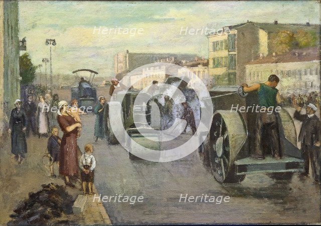 The reconstruction of Moscow.