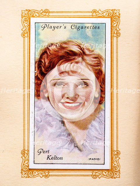 Pert Kelton, 1934.   Artist: Unknown.