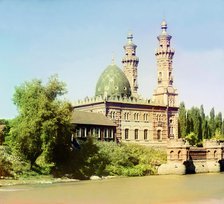 Mosque in Vladikavkaz, between 1905 and 1915. Creator: Sergey Mikhaylovich Prokudin-Gorsky.