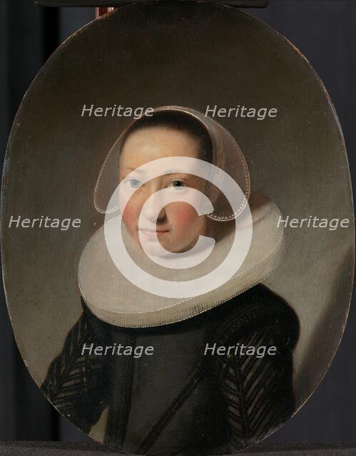 Portrait of a young Woman, 1637. Creator: Anon.