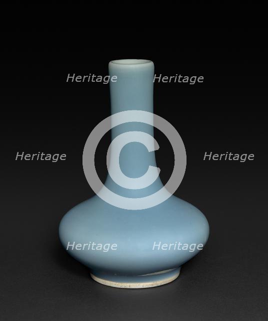 Bottle-Shaped Vase, 1661-1722. Creator: Unknown.