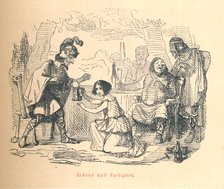 'Rowena and Vortigern', c1860, (c1860).  Creator: John Leech.