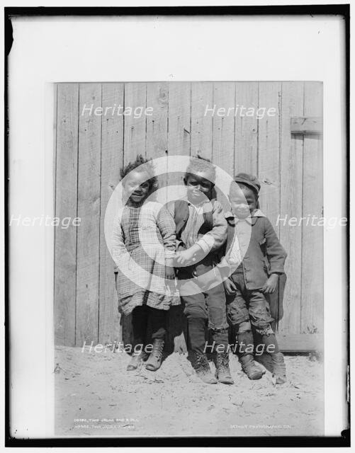 'Two Jacks and a Jill', between 1900 and 1906. Creator: Unknown.