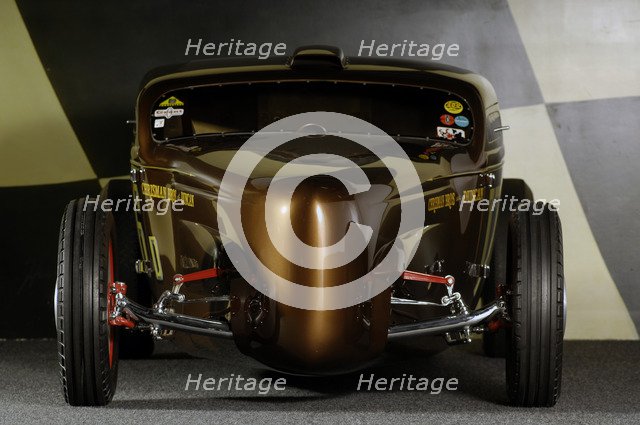 Chrisman Bonneville coupe 331 1951. Artist: Simon Clay.