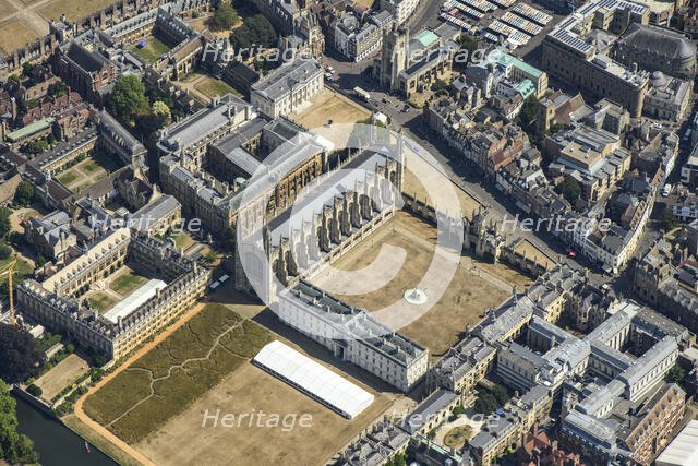 King's College Chapel, Cambridge, Cambridgeshire, 2025. Creator: Damian Grady.