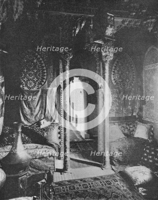 'A corner of the Turkish Room', c1895, (1903). Artist: E Montastier.