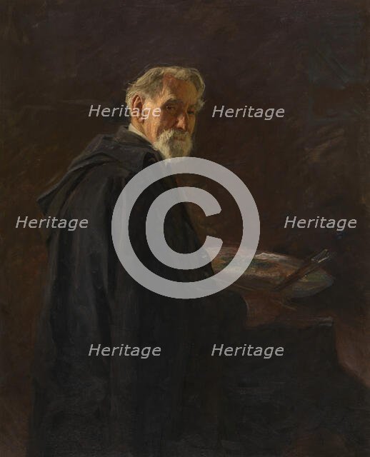 The Painter Jacques Rosseels, 1907. Creator: Henri Luyten.