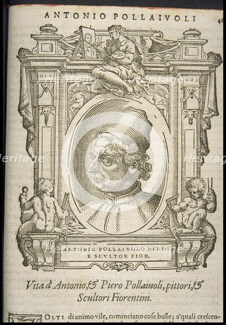 Antonio Pollaiuolo, ca 1568.