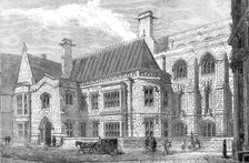 The new City Corporation Library, Guildhall, 1872. Creator: Unknown.