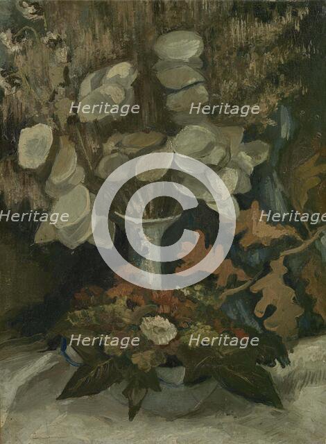 Vase with Honesty, 1884. Creator: Gogh, Vincent, van (1853-1890).