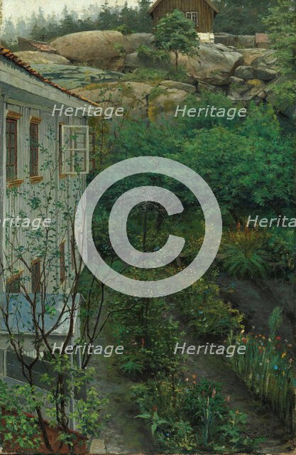 After rain, 1886. Creator: Hjalmar Johnsen.