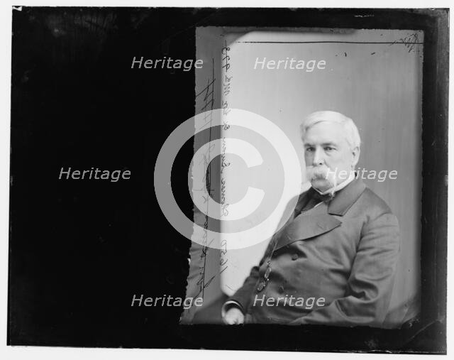 Thomas Swann, Governor of Maryland, between 1865 and 1880. Creator: Unknown.