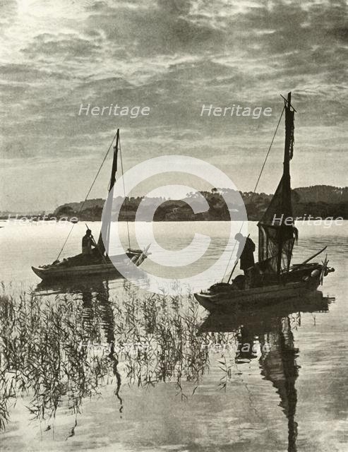 'On Tokyo Bay', 1910. Creator: Herbert Ponting.