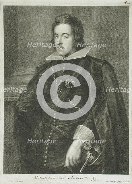 Marquis de Mirabelle, between 1640 and 1690. Creator: Abraham Blooteling.