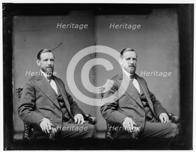 Samuel James Renwick McMillan of Minnesota, 1865-1880.  Creator: Unknown.