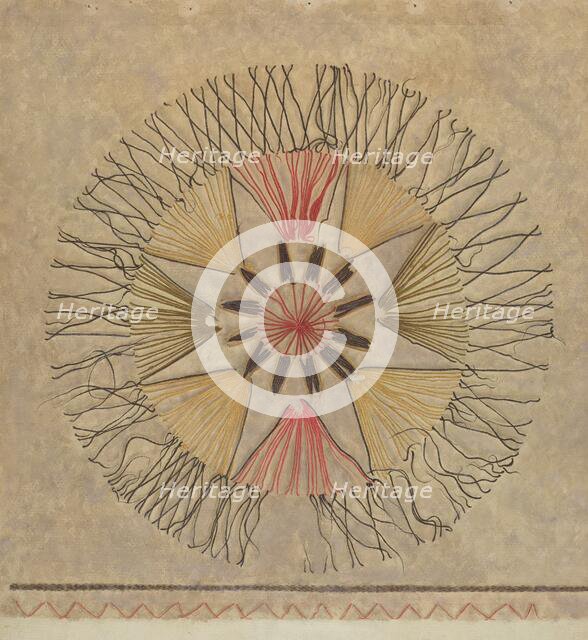 Blanket (Detail), c. 1936. Creator: Alfred Denghausen.