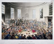 'Royal Cock Pit', 1808. Artist: J Bluck