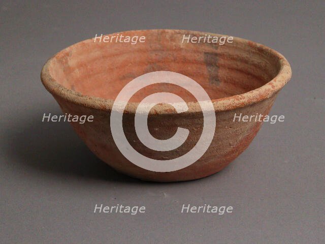 Bowl, Coptic, 4th-7th century. Creator: Unknown.