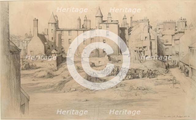 The Demolition of the Guestrow, 1931 - 1932. Creator: William Smith.