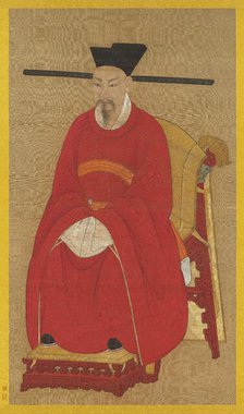 Portrait of the Emperor Lizong of Song (1205-1264). Creator: Chinese Master.