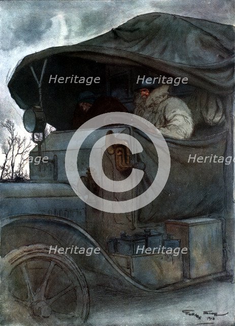 'Au Volant' ('At the Wheel'), 1918. Artist: Unknown