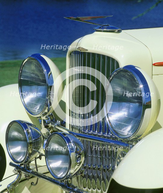 1935 Duesenberg Speedster. Artist: Unknown.