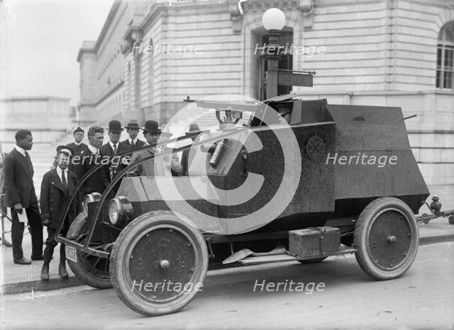 Army, U.S. Armored Car, 1916. Creator: Harris & Ewing.