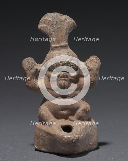 Bes Lamp, 1st Century BC - 1st Century AD. Creator: Unknown.