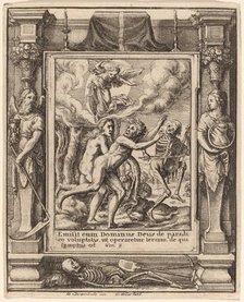 Paradise Lost, 1651. Creator: Wenceslaus Hollar.