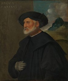 Portrait of an Old Patrician, c1540. Creator: Giovanni Cariani.