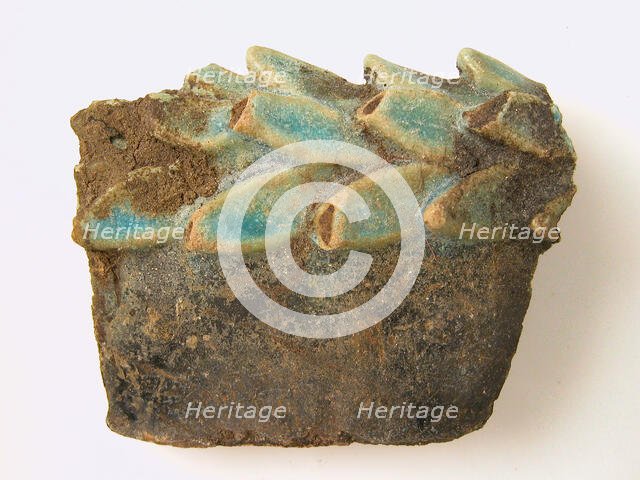 Pottery Fragment, Coptic, 4th-7th century. Creator: Unknown.