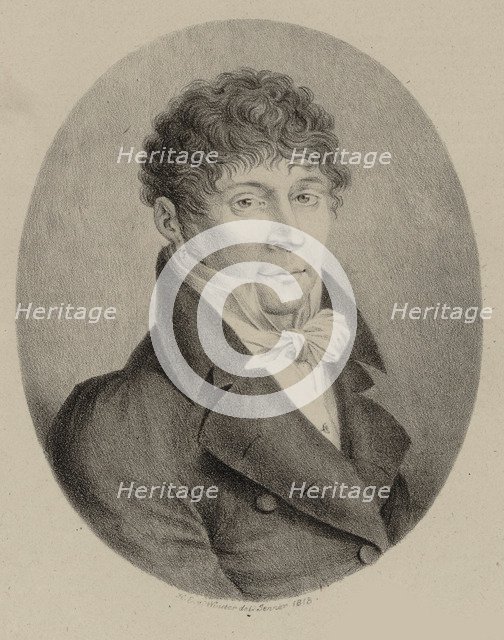 Portrait of the composer Pietro Generali (1773-1832), 1818.