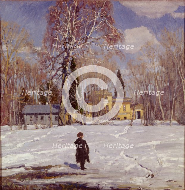 Spring, 1911. Artist: Vinogradov, Sergei Arsenyevich (1869-1938)