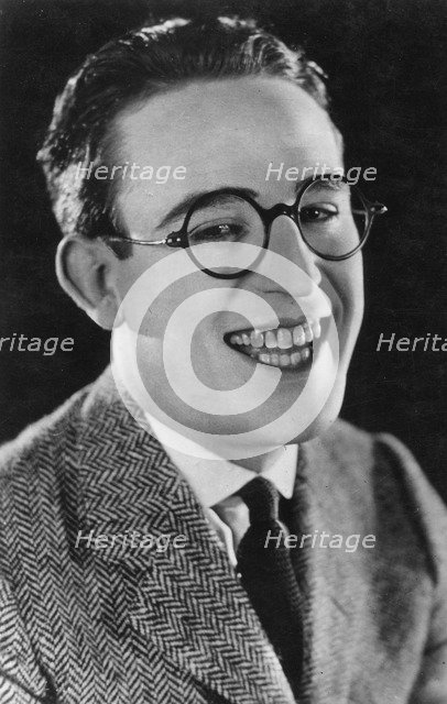 Harold Lloyd (1893-1971), American actor and filmmaker, c1920s. Artist: Unknown