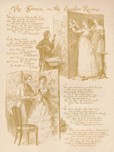 'The Screen in the Lumber Room', 1886. Artist: Randolph Caldecott.