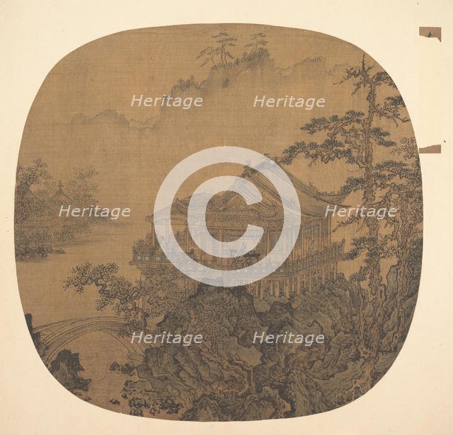 Pavilion on a Lake. Creator: Unknown.