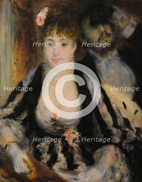 La Loge (The Theatre Box), 1874. Artist: Renoir, Pierre Auguste (1841-1919)