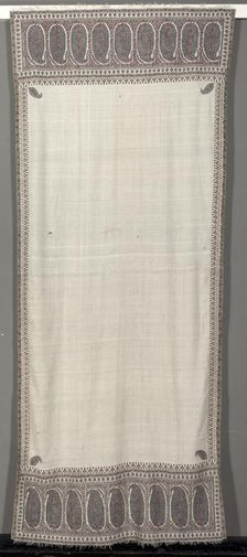 Long Shawl, c. 1815. Creator: Unknown.