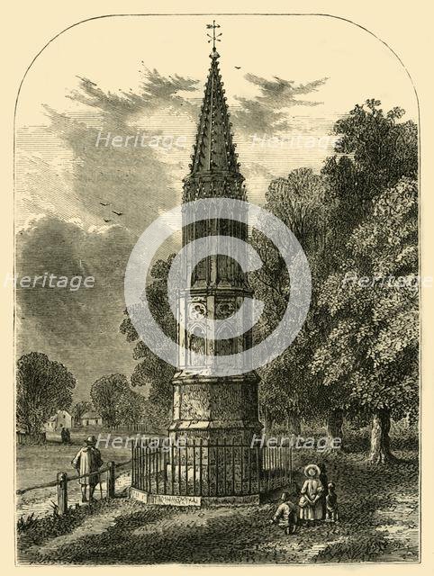 'Tottenham High Cross, 1820', (c1876). Creator: Unknown.